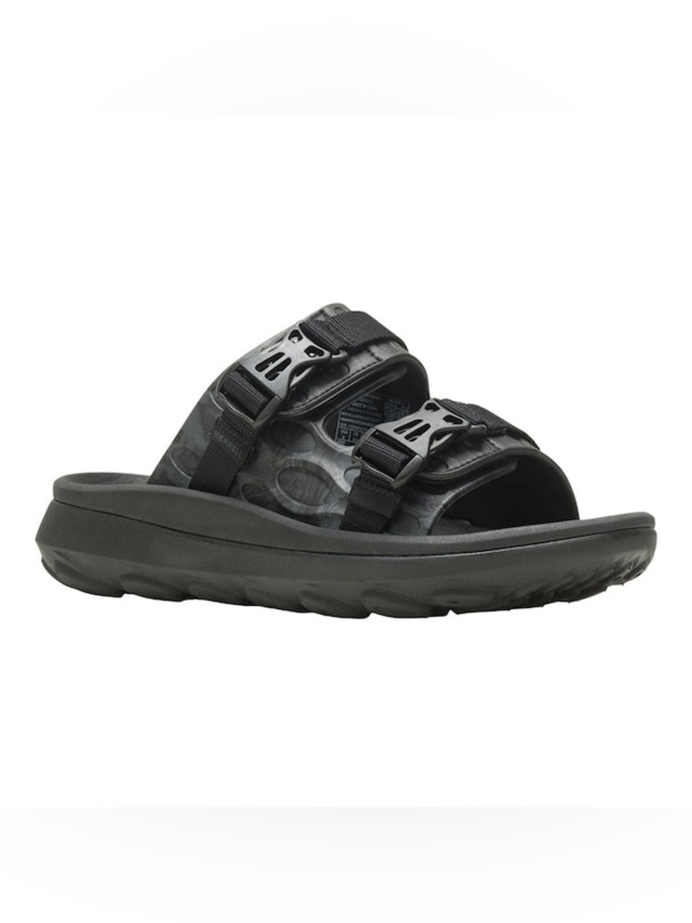 Merrell Hut Ultra Wrap Sandals Women’s Size 8 Hiking Walking Black Like New